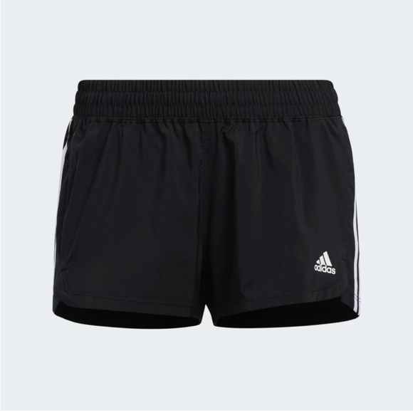 🚨 3 for $25 - ADIDAS Nwt Pacer 3-Stripes Woven Shorts - Picture 1 of 11